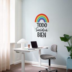 Alternative view of Vinilo Wallsticker Autoadhesivo Arcoiris Pared 50x70cm