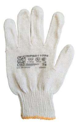 Alternative view of Guante Algodón Con Motas Moteado X 72 Pares