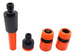 Set Conectores Acoples Rapido Y Lanza Riego 1/2 Pulgada