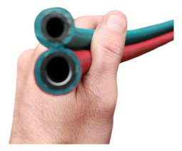 Alternative view of Manguera Dunlop Soldador Bi Tubo Oxigeno Acetileno 8-10mm