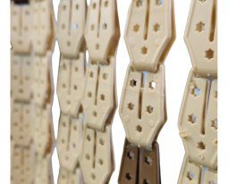 Alternative view of Cortina Eslabones Plasticos Almacen Moscas Aislante 0,80x2m