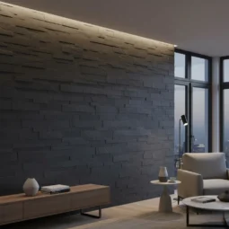 Placas Piedra Revestimiento Pared Interior Exterior 0,90mt2