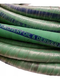 Manguera Goma Hidrocarburo Combustible 21kg Presión 38mm Xmt