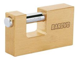 Candado Perno Horizontal 80mm Hierro Barovo Cuh-80