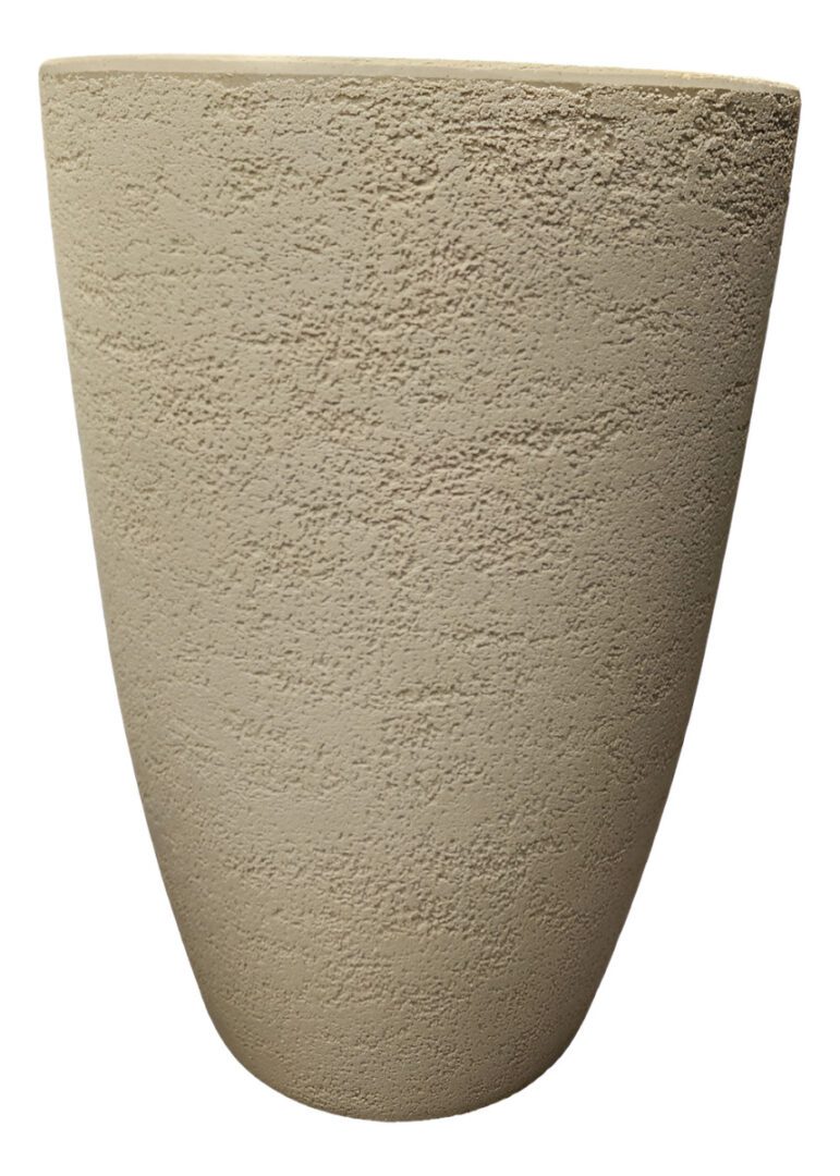 Maceta Plástico Grande Rotomoldeado Inca 40cm Simil Piedra