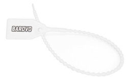 Precinto Cola De Raton Numerados 3x250 Mm X 100 Un Blancos