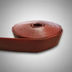 Manga Pvc Roja 38mm Con Tela De Alta Presión 10kg Desagote