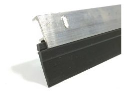 Zocalo Burlete Fijo Sh Para Puerta 1mt Aluminio Ancho 3 Cm