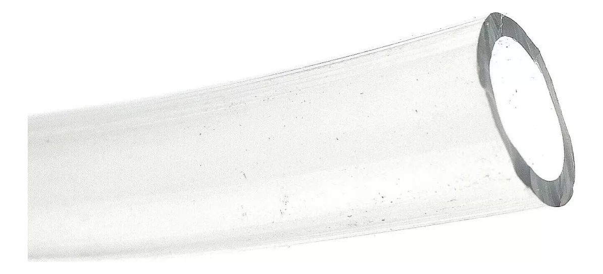 Manguera Tubo Cristal Pvc 10mm X12 Caño Transparente X 50 Mt - Imagen 2