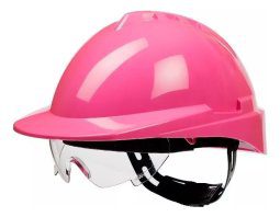Casco De Seguridad Libus Milenium Con Arnés Simple Rosa