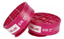 Par Cartuchos Filtros Libus G70 P100 Polvo Libus 901796