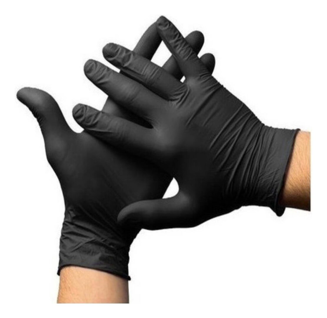 Guante Nitrilo Negro Descartable X 100 Combustible - Imagen 4