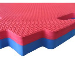 Alternative view of Baldosa Piso Goma Eva Encastrable Tatami 1x1 Mt 23mm Bicolor