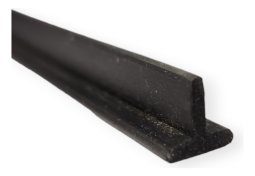 Burlete Perfil Terminacion T Chica 10mm X 10mm X 5mts