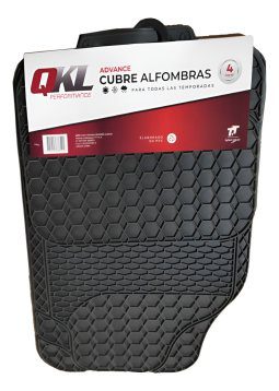 Alternative view of Cubre Alfombra Auto Goma Universal 4 Piezas As04