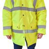 Campera Frio Amarillo Fluor Resistente Con Reflectivo