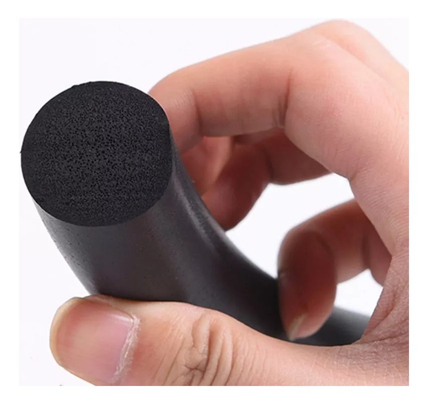 Burlete Esponjoso Redondo Goma Microporoso Epdm 6mm X 5mts - Imagen 3