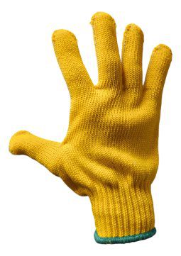 Alternative view of Guante Filetero Fibra Amarillo X 12 Unidades