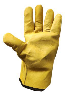 Alternative view of Guante Cuero Vaqueta 1/2 Paseo Certificado Iram Segod Nº8