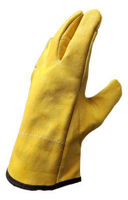 Guante Cuero Vaqueta 1/2 Paseo Certificado Iram Dps Nº10