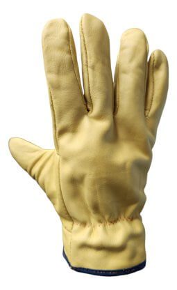 Alternative view of Guante Cuero Vaqueta Con Abrigo Frió Nieve Sky Talle 9 - L