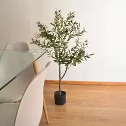 Alternative view of Planta Artificial Grande Decoración Olivo Exterior Uv 120cm