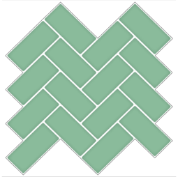 Azulejo Ceramico Vinilo Autoadhesivo 25x25cm Espiga Verde