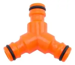 Unión Conector Manguera 3 Vias Acople Rapido Kushiro 1/2