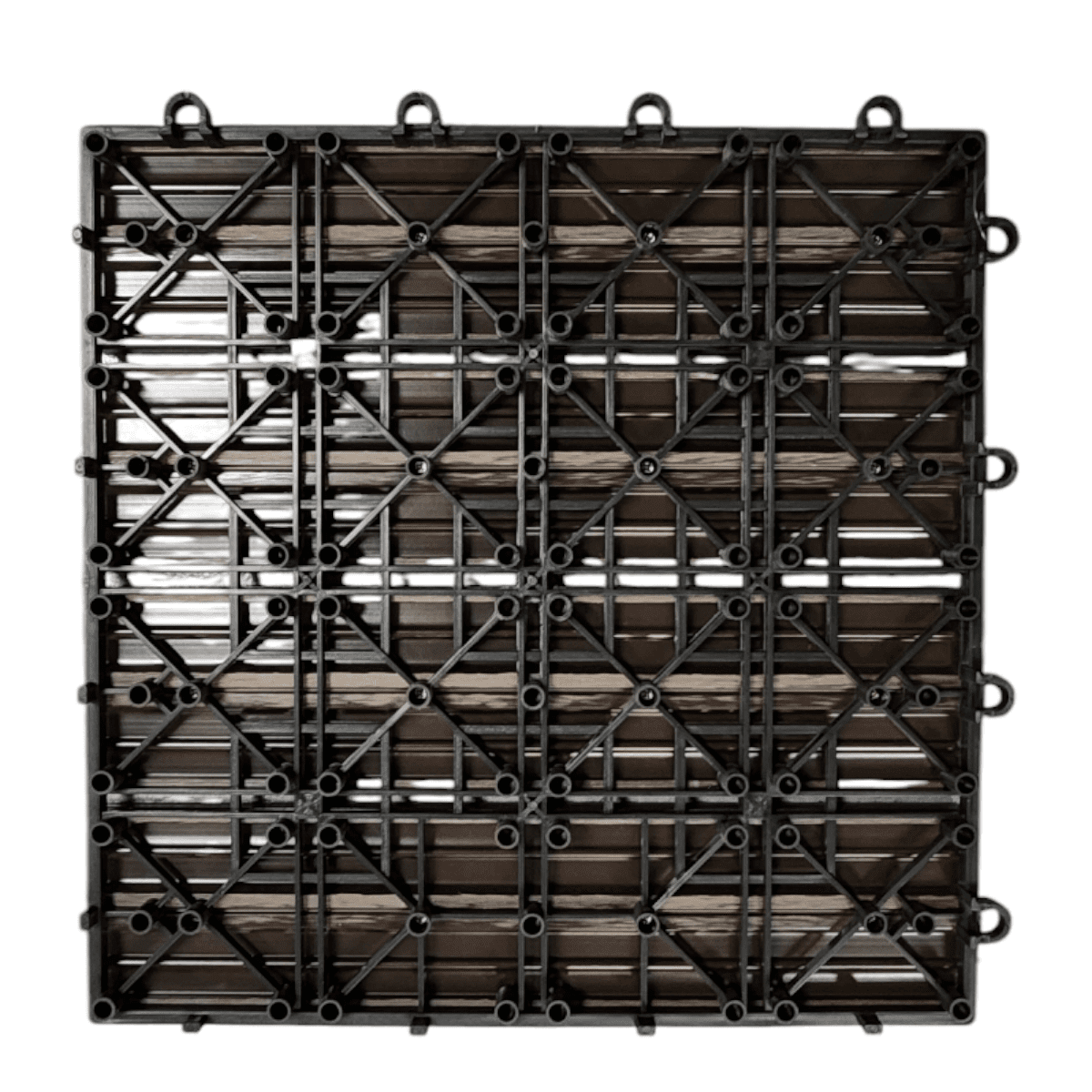 Baldosas Pvc Wpc Deck Encastrable Simil Madera Exterior30x30 - Imagen 6