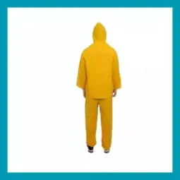 Alternative view of Equipo Lluvia Traje Agua Amarillo 100% Imperbeable Capucha