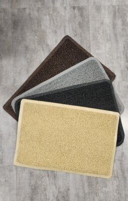 Felpudo Alfombra Rulito Pvc Alto Transito Con Borde 40x60cm