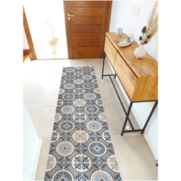 Alternative view of Alfombra Vinilica Deco Cocina Living Lavable 50x200c Vintage