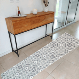 Alfombra Vinilica Deco Cocina Living Lavable 50x100c Cemento