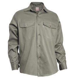 Camisa De Trabajo Verde Grafa 70 N°50 Al N°58