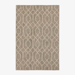 Alternative view of Alfombra Carpeta Serena 400 Tejido Plano Living Comedor 160x235cm Beige