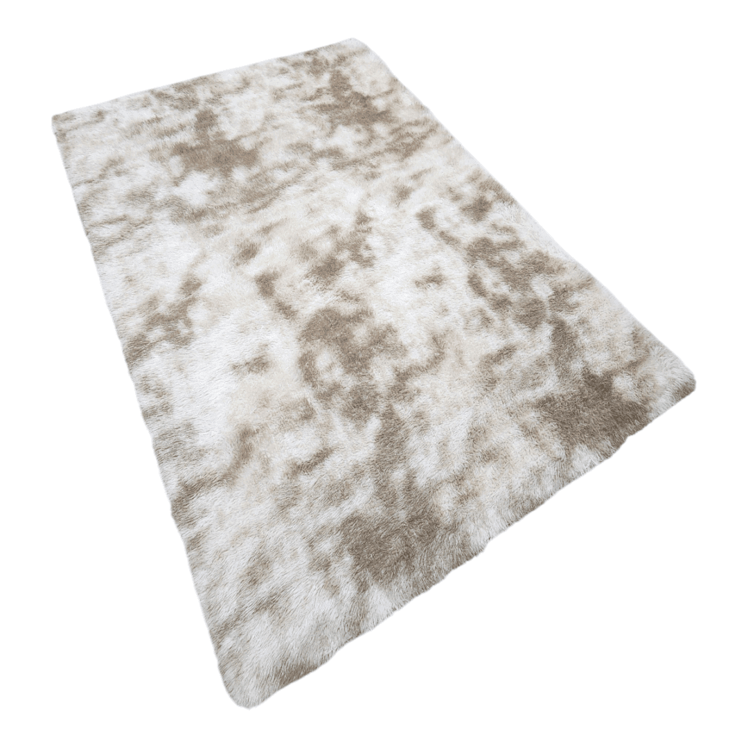 Alfombra Carpeta Pelo Largo Eco Shaggy Piel Beige 1,40 X 2 Mts - Imagen 2