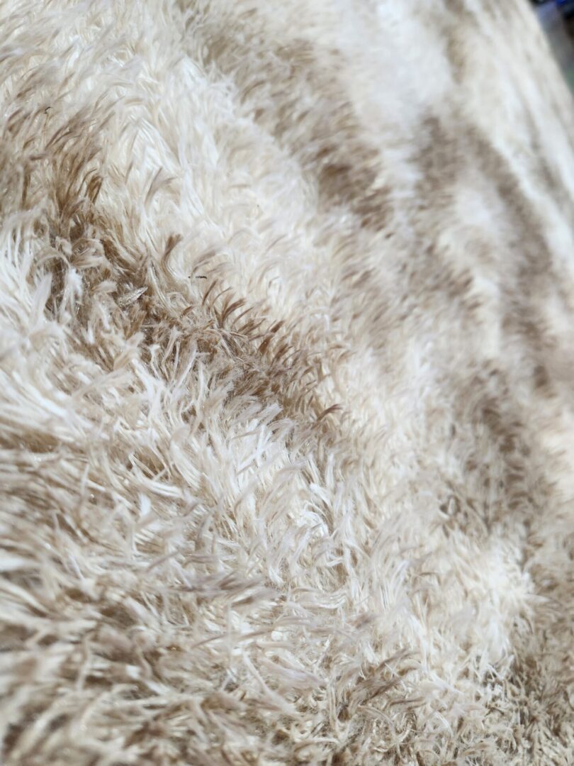 Alfombra Carpeta Pelo Largo Eco Shaggy Piel Beige 1,40 X 2 Mts - Imagen 3