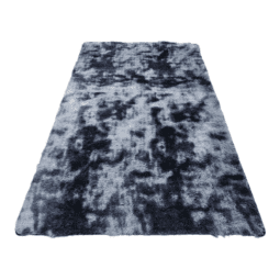 Alfombra Carpeta Pelo Largo Eco Shaggy Piel Gris 1,40 X 2 Mts