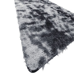 Alternative view of Alfombra Carpeta Pelo Largo Eco Shaggy Piel Gris 1,40 X 2 Mts