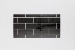 Alternative view of Baldosas Autoadhesivas Placa Pvc Ceramico Negro 30x60cm X 2 Un