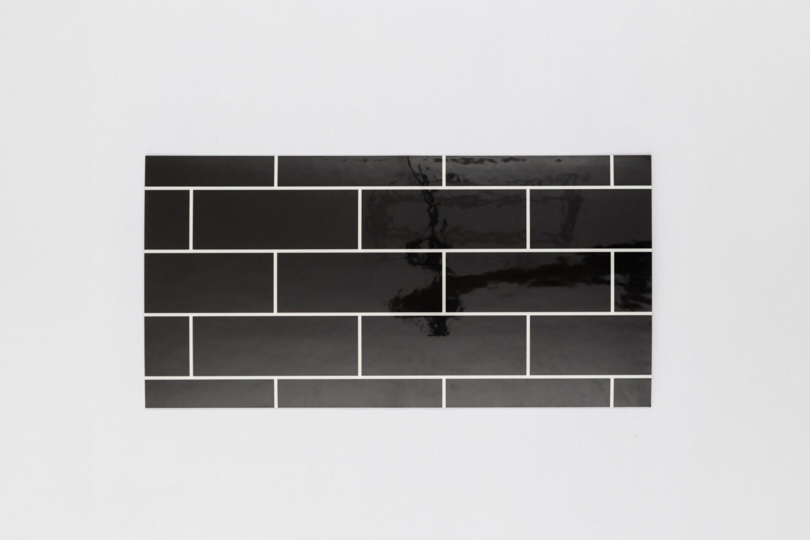 Baldosas Autoadhesivas Placa Pvc Ceramico Negro 30x60cm X 2 Un - Imagen 2