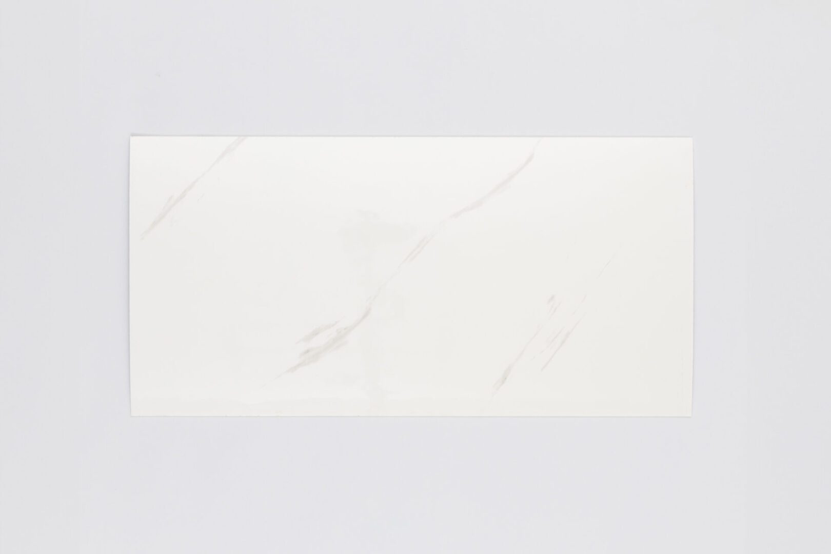 Baldosas Autoadhesivas Placa Pvc Marmol Blanco 30x60cm X 2 Un - Imagen 2