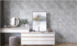 Baldosas Autoadhesivas Placa Pvc Marmol Gris 30x60cm X 2 Un