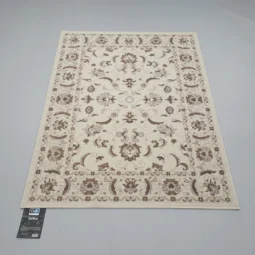 Alfombra Carpeta Zafira Tejido Plano Living Comedor 1,5x2mt Beige