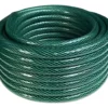 Manguera De Riego 15 Mts Con Tela 1/2 Pulgada Presion Verde