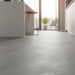 Baldosa Vinilica 92x92cm Cemento Smoke Alisado 3mm Caja 5mts2