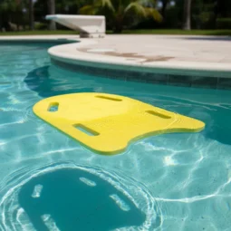 Tabla De Natación Pileta Flotante Pataleo Goma Eva X 12 Unid Amarillo