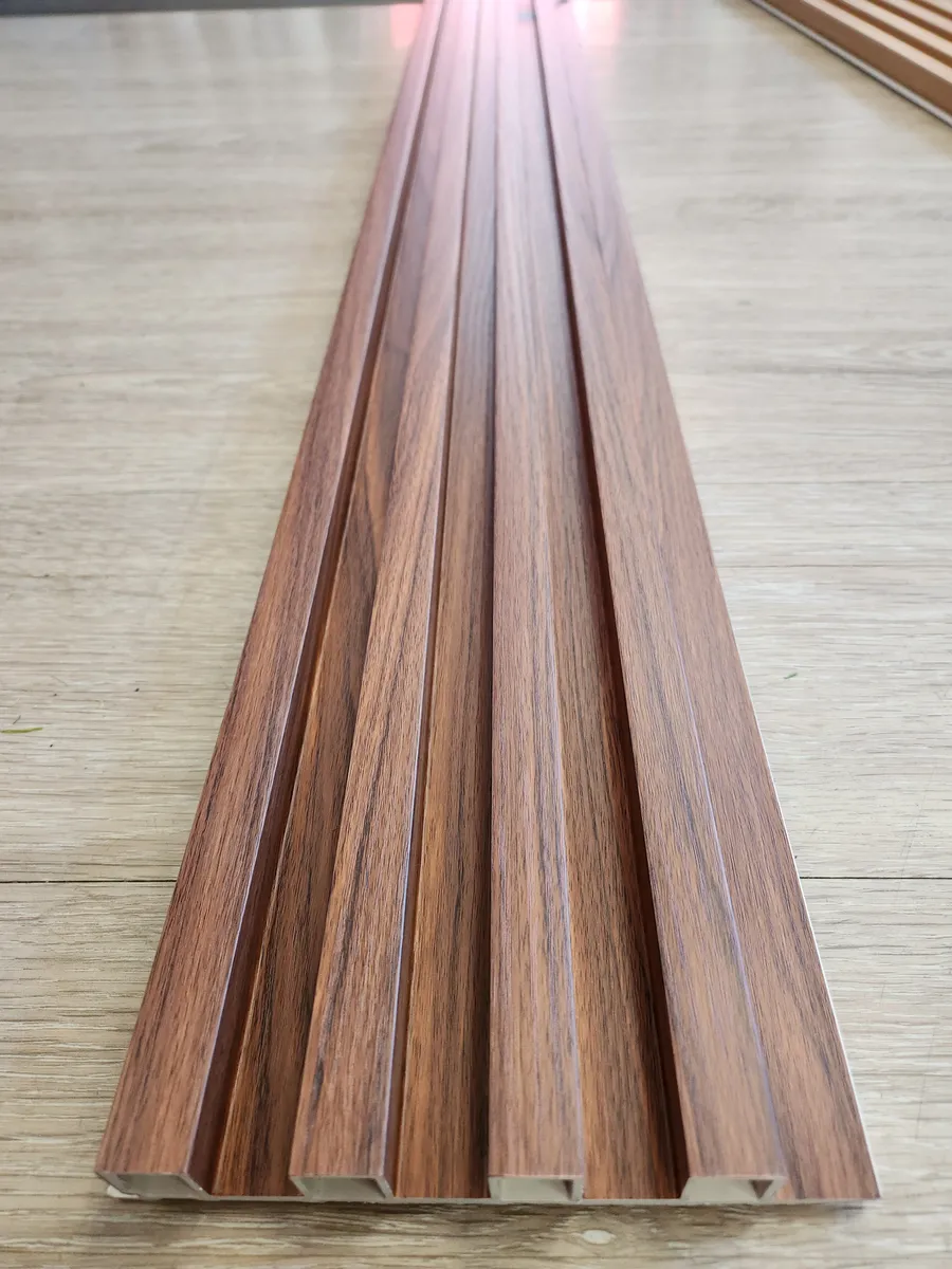 Revestimiento De Pared Wall Panel Wpc Simil Madera Interior Nogal - Imagen 6