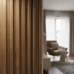 Alternative view of Revestimiento De Pared Wall Panel Wpc Simil Madera Interior Roble