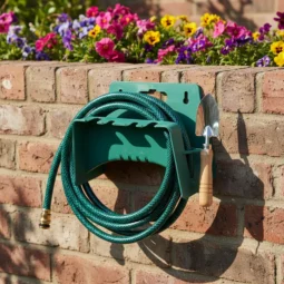 Soporte Para Manguera Eco Plastico Pvc Riego Jardin